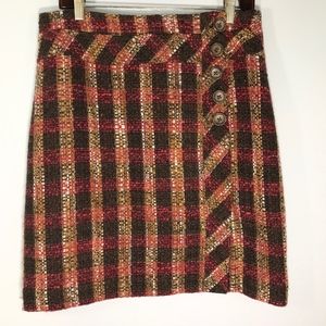 Ann Taylor LOFT Tweed Pencil Skirt